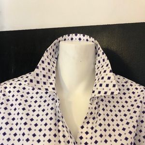 Chicos button-down white shirt With design